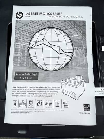 Hp 400 duplex and network