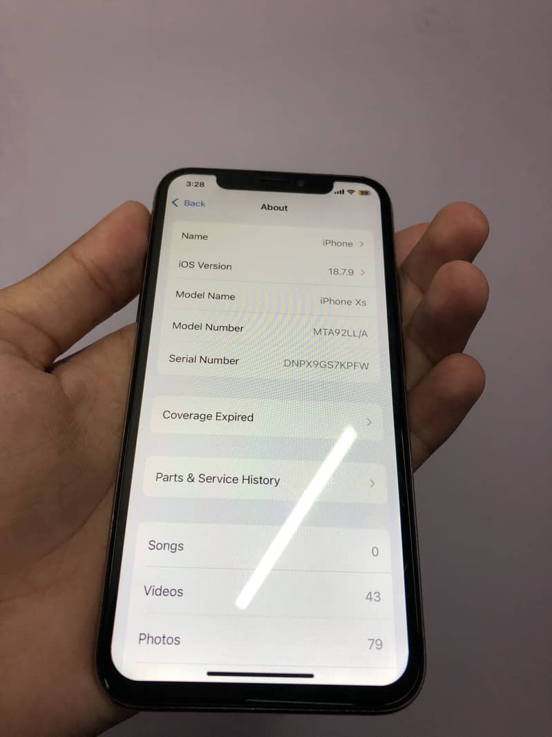 Apple iPhone XS 5