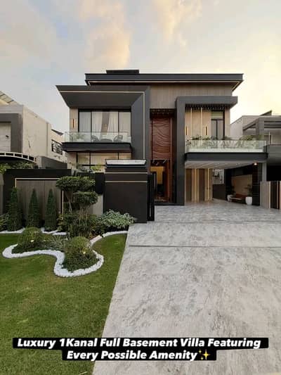 1 Kanal Brand New Luxury Furnished House for Rent in a Prime Location of Bahria Town, Lahore.