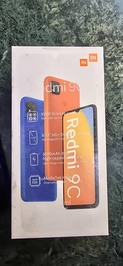 redmi 9c with box