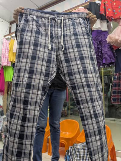 imported cotton trousers