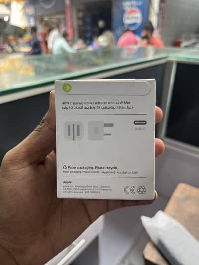 Apple Original 40W with 60W max 3pin adapter with (NFC)