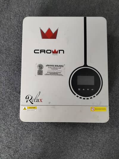 Crown relax hybrid solar inverter 6.2 kw