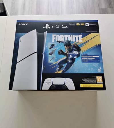  PS5 Slim Digital Edition [825GB] + 4 Top PS5 Hit Games Bundle -