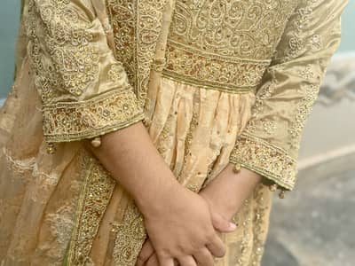 Bridal Lehnga with short frok