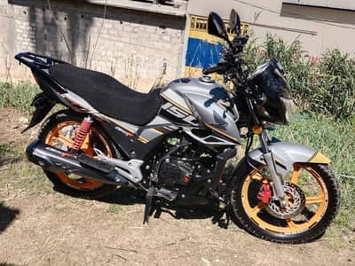 Honda cb 150f Islamabad nomber second owner