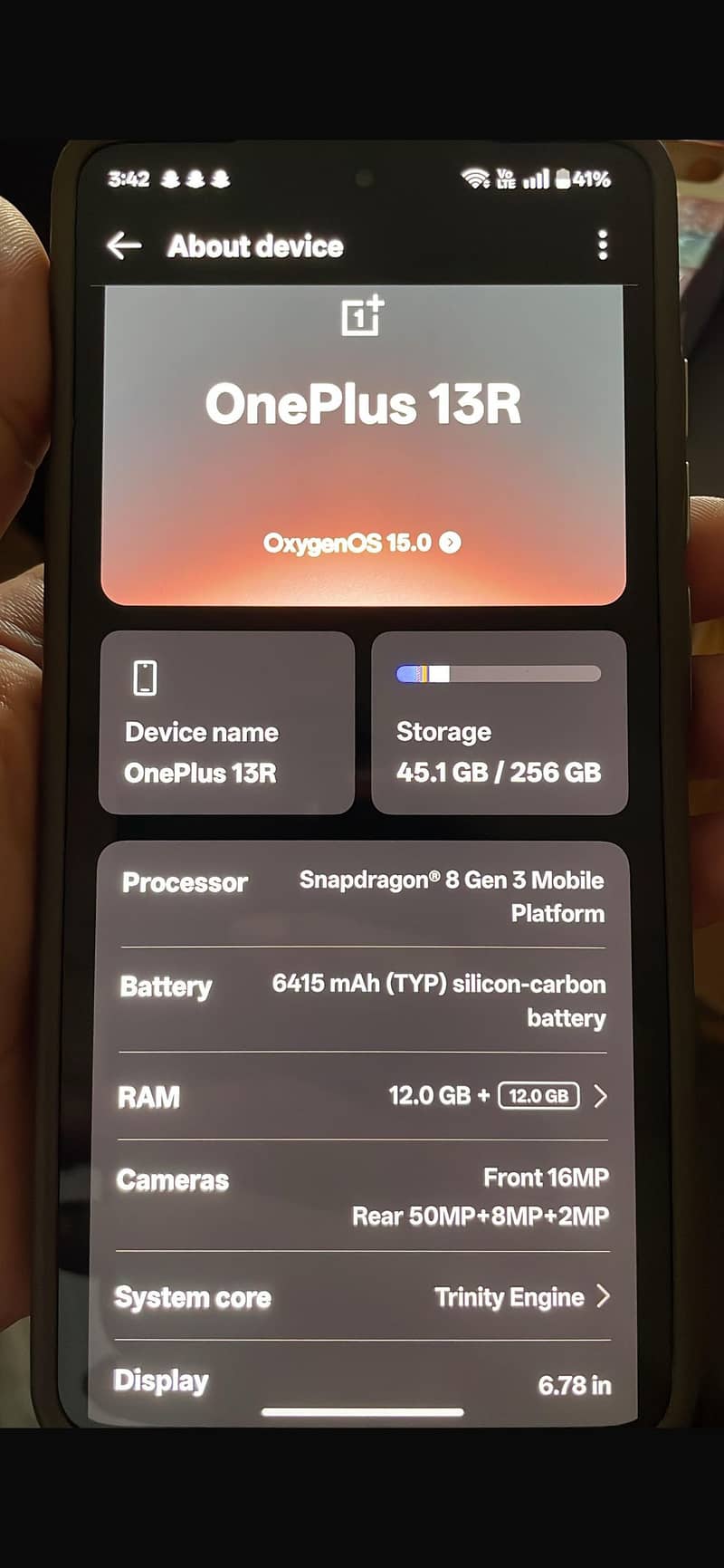 One Plus 13R 7