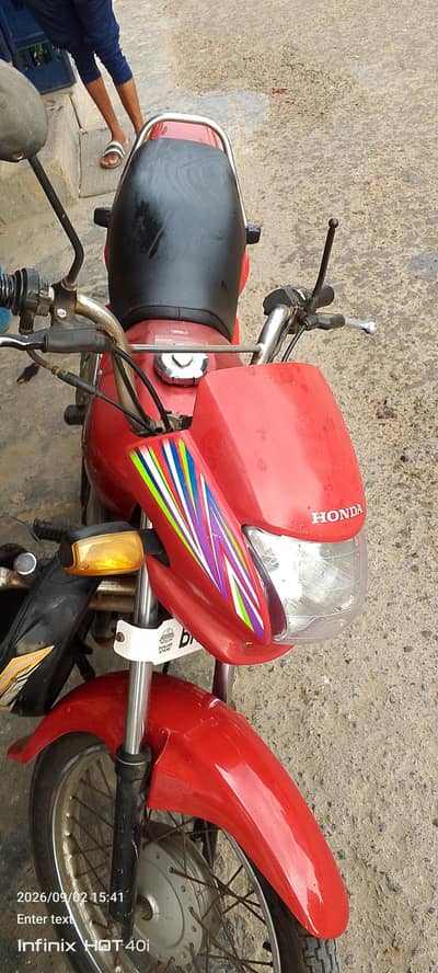 paraidar bike Honda 100 cc
