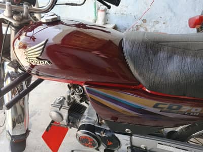 honda cd 70 2014 model good condition