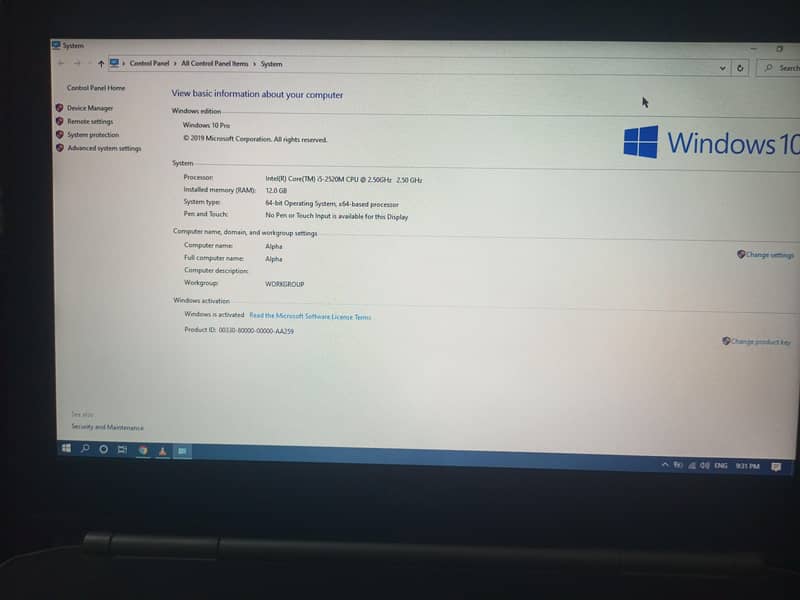 Dell latitude E5420 0
