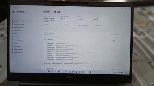 Dell latitude 7300. . . 8gb ram,256gb ssd nvme,touchscreen,60Hz