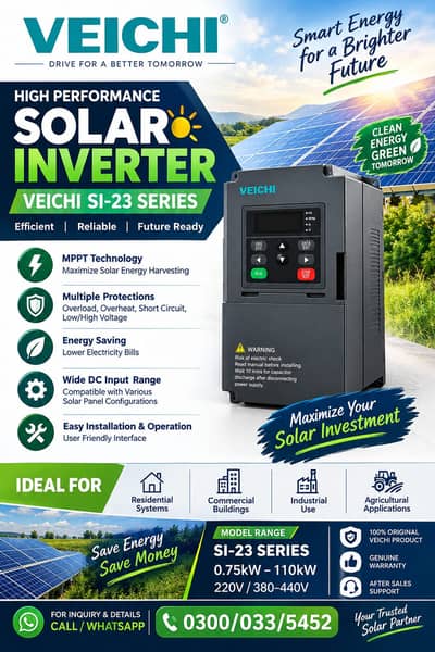 Solar Inverter | High Performance |Solar Pump Inverter