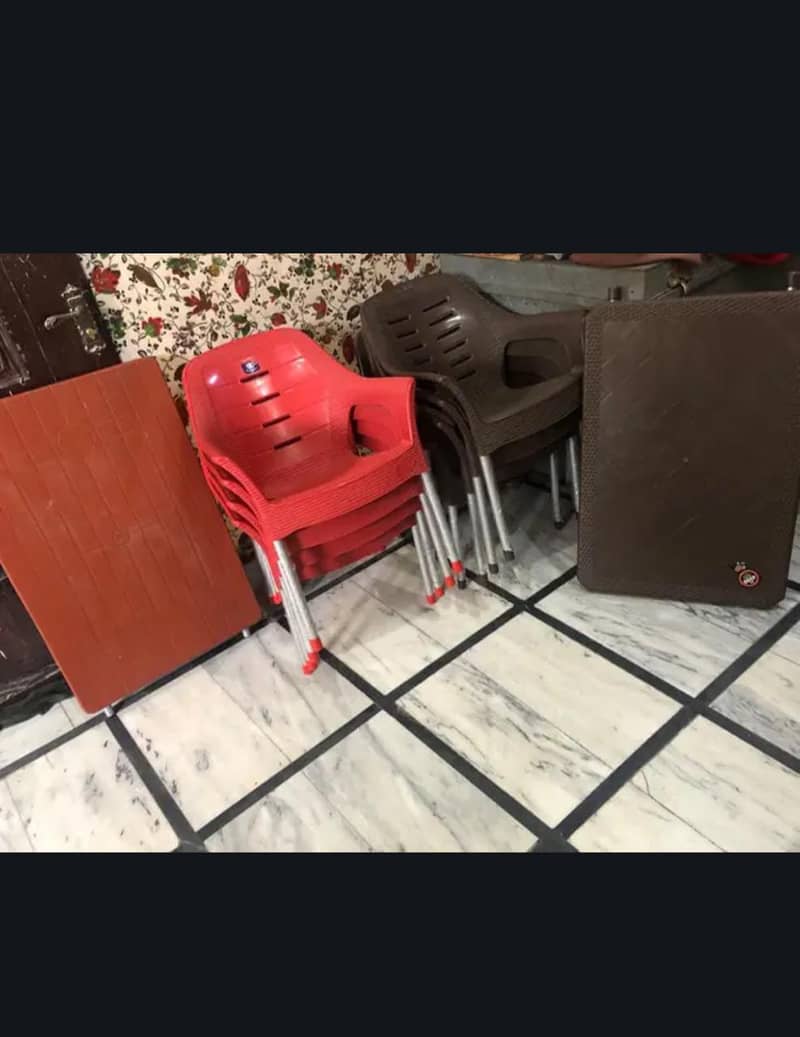 Chairs and table 1