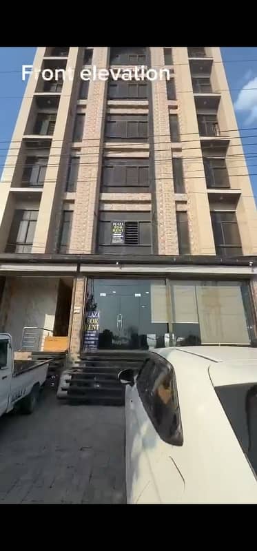 10 Marla Main sohan road 7 story plaza for sale sohan islamabad