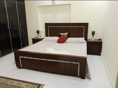 King size bed with medicated matress