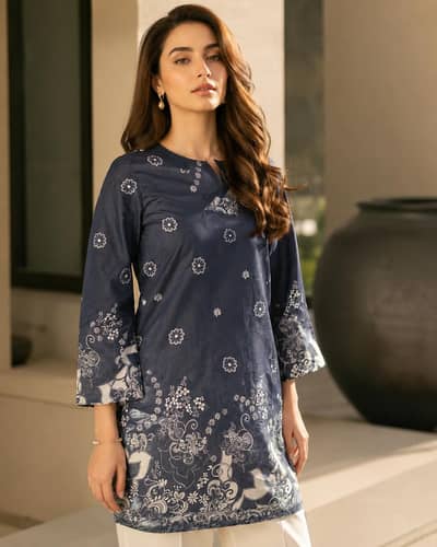 silk kurti ready to wear