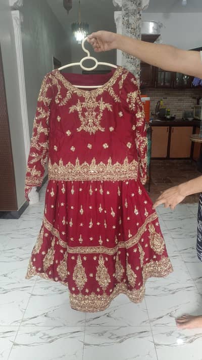 bridal dress 3 piece almost new