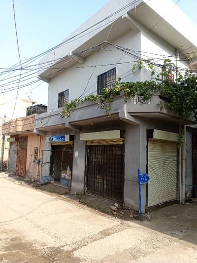 Double 3 Marla House 2 Shop Electricity water Registery Intiqal 03115850472