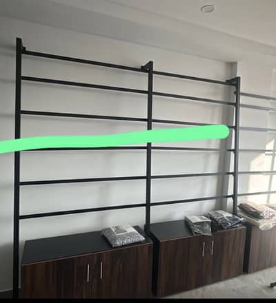 Racks  almost new powder coated