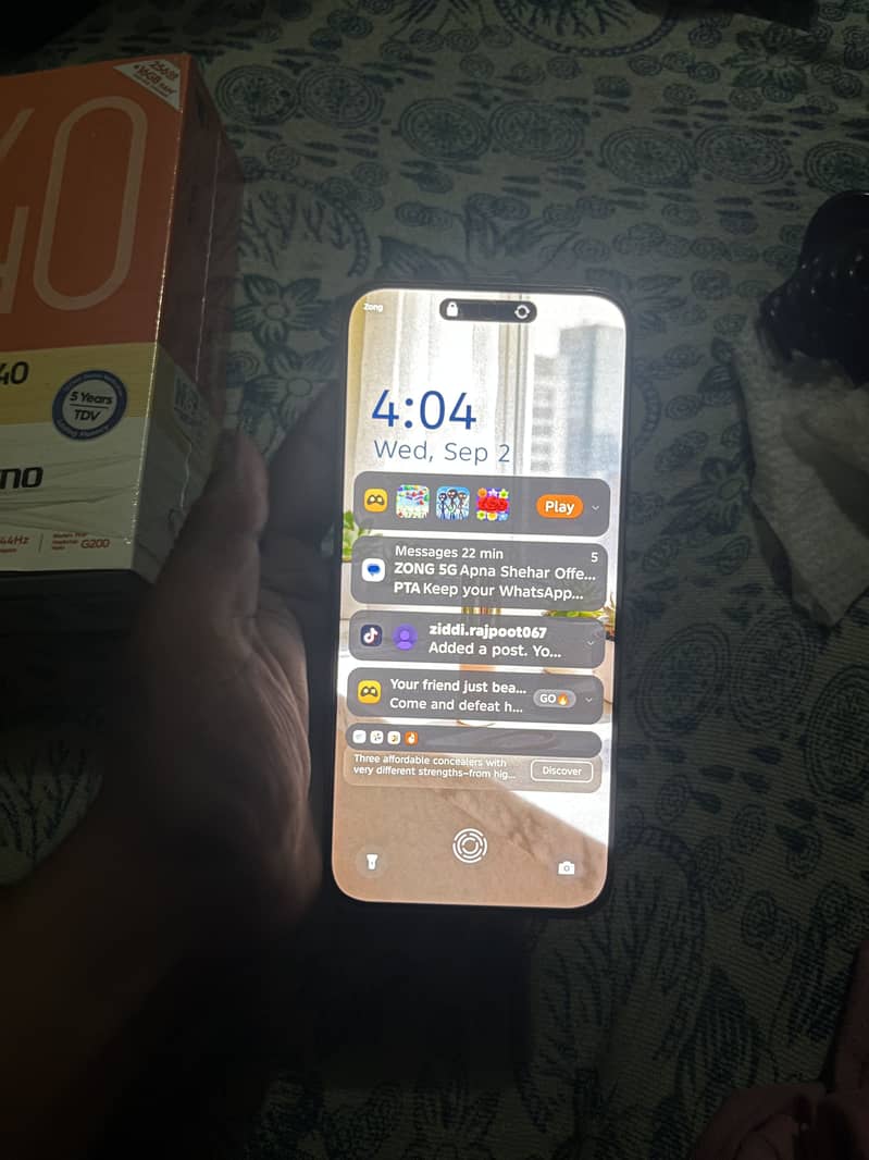 Tecno spark 40 pro plus 3