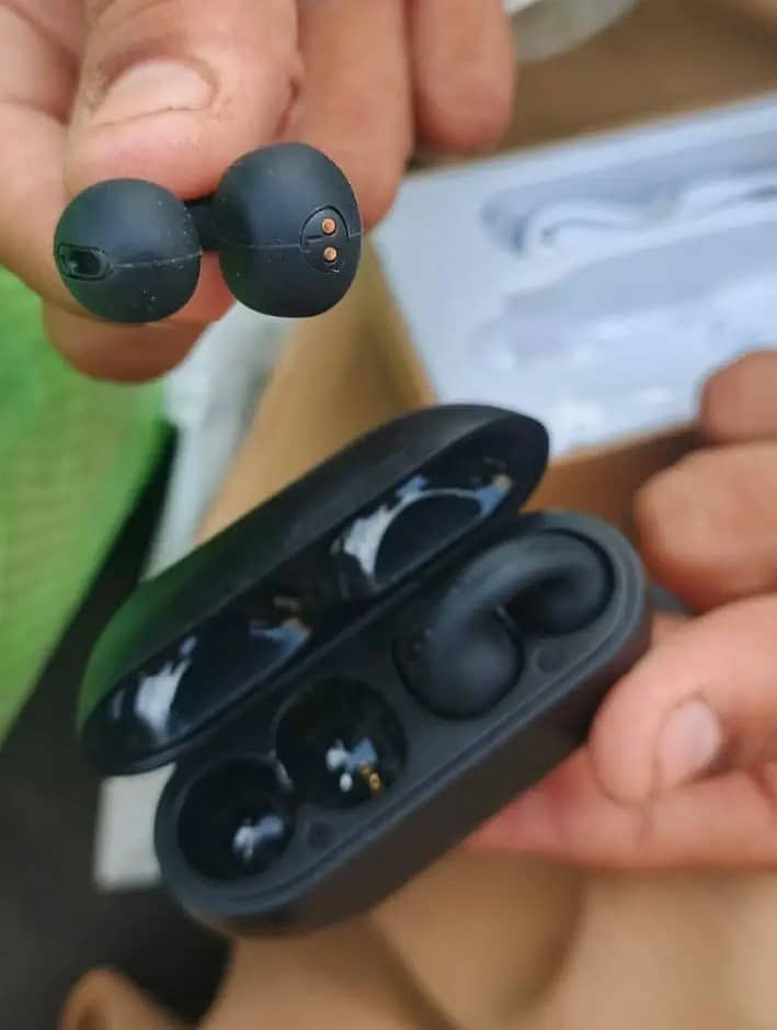 OWS Technology Wireless Earbuds – Black 1