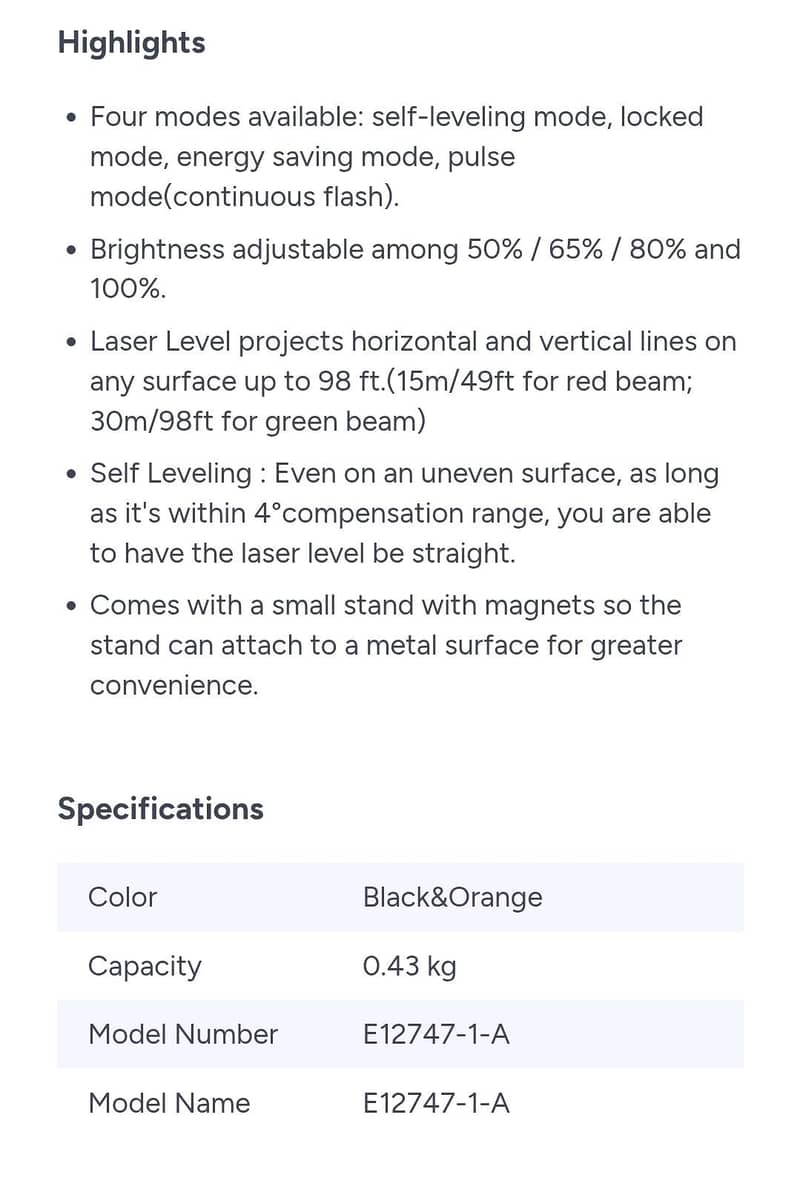 laser level 1