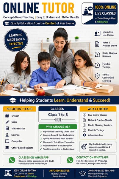 online female tutor