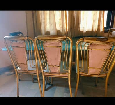 Dinning table with 5 chairs