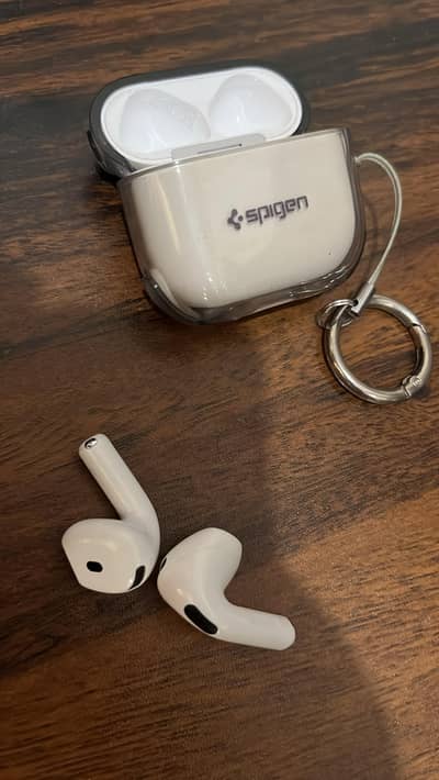 Apple Original Airpods 4 ANC with Spigen Original cover