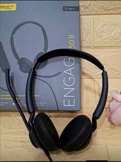 Jabra Engage 50 II Wired Stereo Headset with Link Call Control