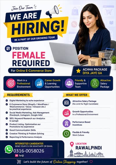 Female Digital Marketing Hardworking • Passionate • Results-Oriented