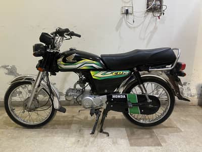 Honda CD 70 Call 03029636017 Good condition argent sale