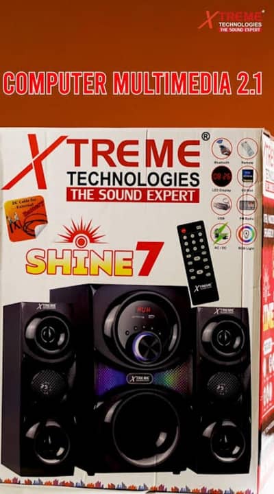 Extreme Shine 7 Bluetooth Speakers