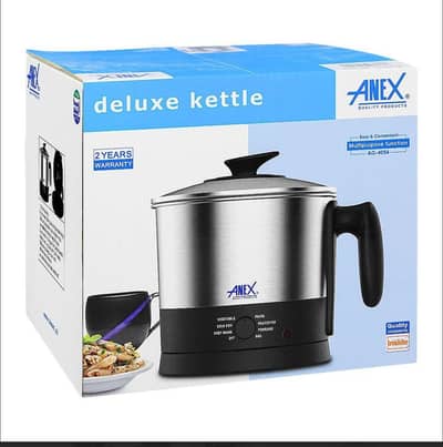 Brand new Anex Electric Kettle with complete 2 year warranty