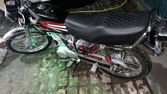 Honda 125  paka 2026 model first owner bike double decorated bike