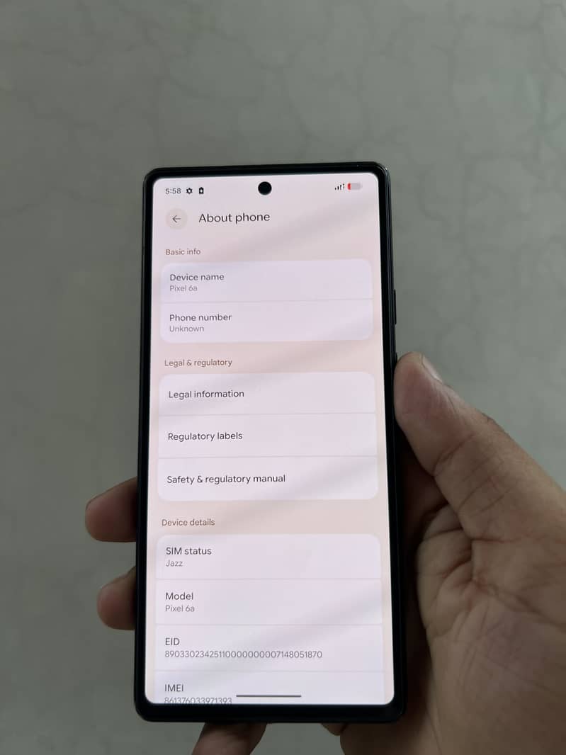 Google Pixel 6a 3