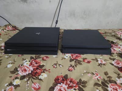 Sony playstation 4 slim and Sony playstation 4 pro 1 terabyte