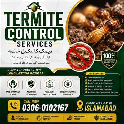 Pest Control/Termite Control/Fumigation Spray/Deemak Control Services