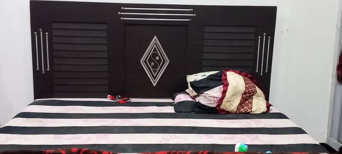 double bed  with mattress
