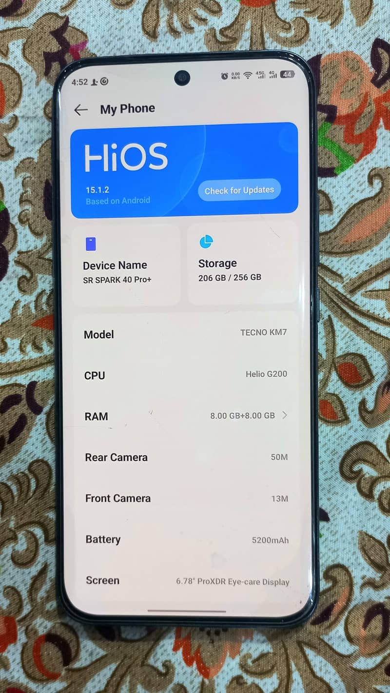 Tecno Spark 40 Pro Plus 7
