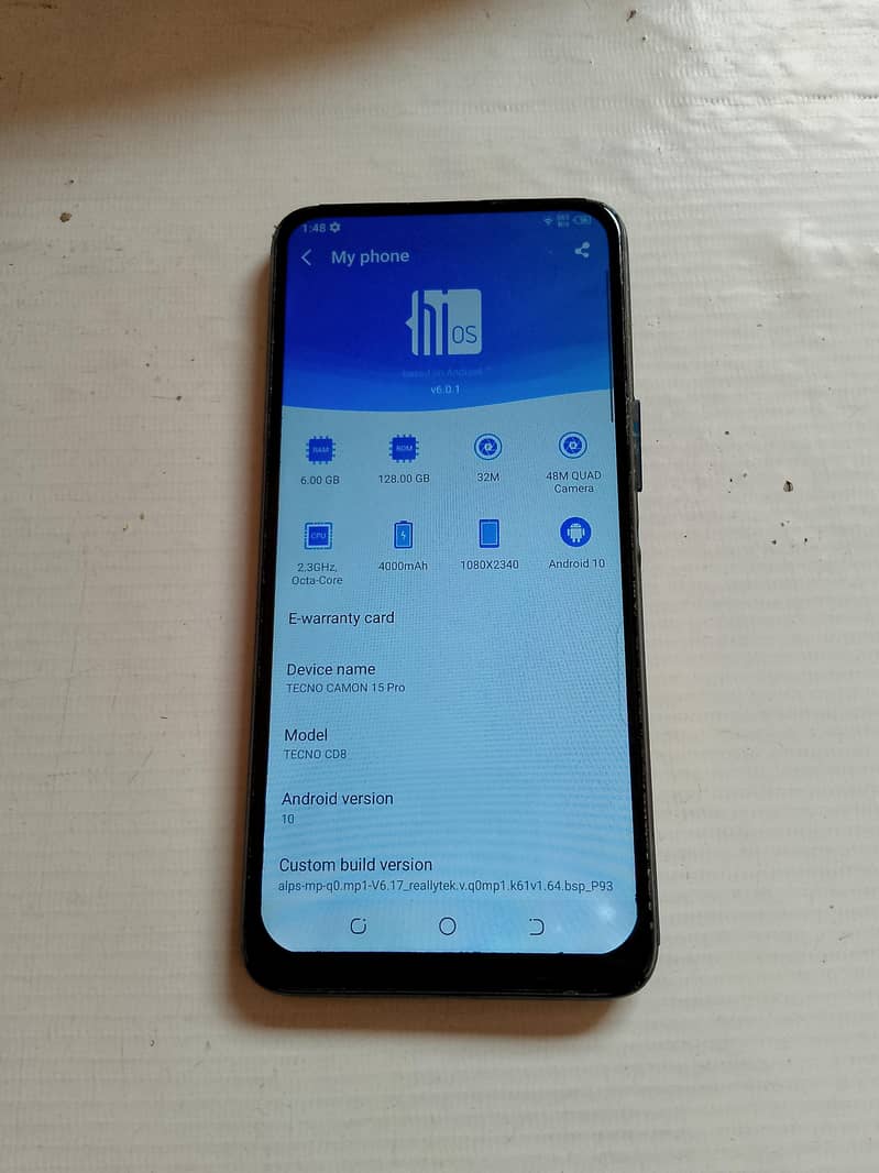 Tecno CAMON 15 Pro 2