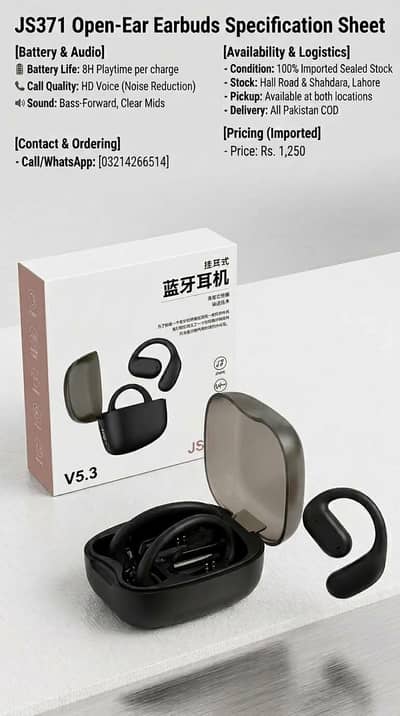 Round Earbuds for long lasting use