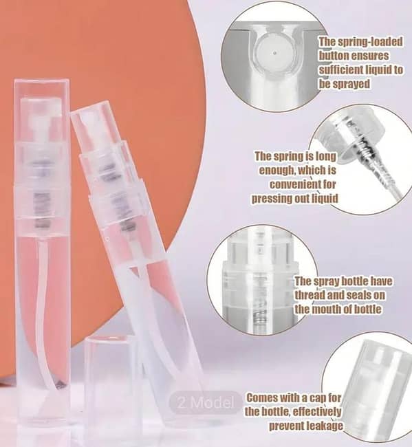 3ml portable refillable perfume spray bottles, mini refillable perfume sprays, storage containers for cosmetic essence and essence water, spray perfume bottles, perfume spray pump boxes, mini pocket perfume spray.