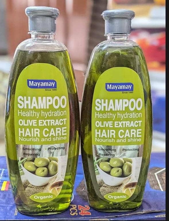 Olive Organic Mayamay Shampoo 800ml - Imported, High Quality Original