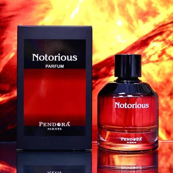 Notorious Pendora Fragrance 100ml for Unisex, Inspired by Dior Fahrenheit