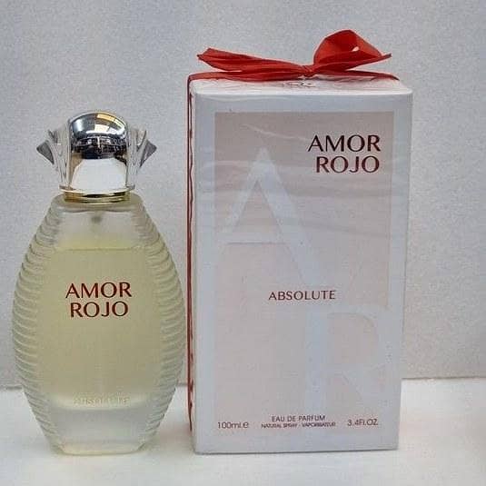 Fragrance World Amor Rojo Absolute Eau de Parfum for Women 100 ml
