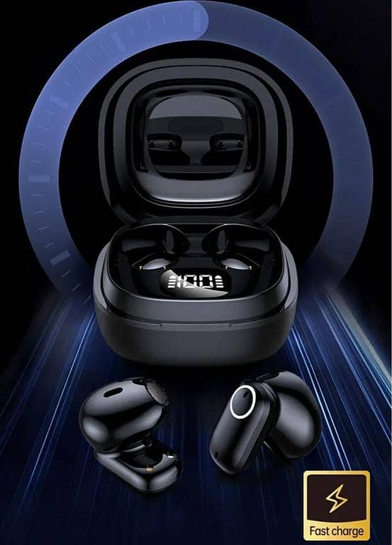 ACER OHR501 TWS Wireless Earbuds with USB-C, Compact In-Ear Design, Black