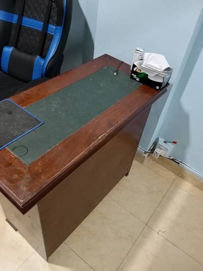 Solid Wooden Office Desks / Workstation Tables Pair – Islamabad