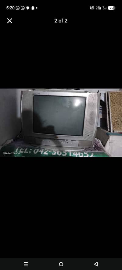 tv and istri for sale