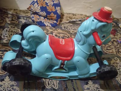 Horse for kids double function